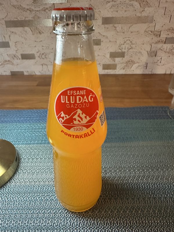 TURKISH ORANGE SODA WATER